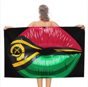 2025 Offre Spéciale été produits Ouganda drapeau Football sport Fitness Gym serviette piscine serviette de plage - Product Image 3