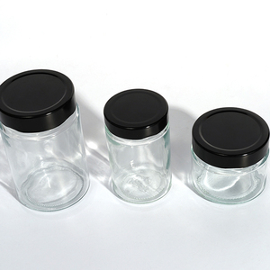 Mới tùy chỉnh nhãn hiệu riêng 500ml 750ml 280ml 180ml cao kín nhà bếp thực phẩm lưu trữ container lọ thủy tinh với nắp nhựa - Product Image 4