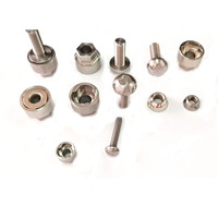 Service d'usinage CNC – Kit de boulons et écrous antivol de sécurité pour vélo, en carbone, taille OEM, 3 encoches, sans support, haute sécurité