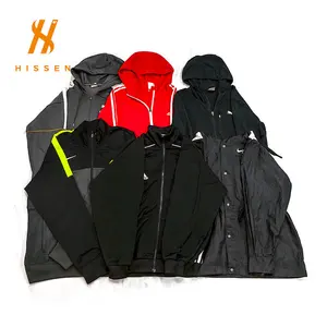 Friperie Branded markalı Bales Ukay ikinci handJacket giyim erkekler için kullanılan Vintage ceketler giysi vesilesiyle