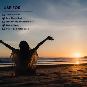 Spray d'huile de magnésium parfumé de marque privée 10,oz Relaxation naturelle et nutrition de la peau avec étiquette revigorante fabriquée aux États-Unis Desi - Product Image 4