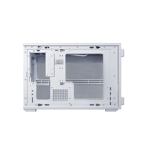 Boîtier d'ordinateur <span class=keywords><strong>Lian</strong></span> <span class=keywords><strong>Li</strong></span> B4 Wood Edition, châssis PC gaming, panneau latéral en bois à lattes, panneau avant en mesh, tour de bureau - Product Image 4