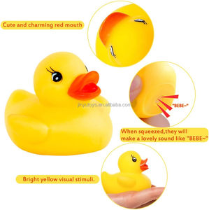 Canard en caoutchouc Jouets de bain 50PCS Mini Canards en vrac pour enfants Baby Shower Summer Beach Pool Activity Carnival Game - Product Image 2
