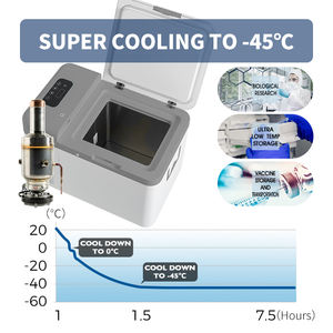 Congélateur Stirling à très basse température portable de laboratoire médical de 25 L, congélateur de laboratoire - Product Image 3