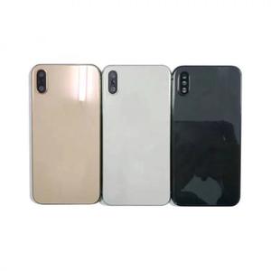 Remplacement de la <span class=keywords><strong>coque</strong></span> arrière en aluminium / alliage d'aluminium <span class=keywords><strong>pour</strong></span> téléphone mobile XSMax avec cadre de conception en barre - Product Image 2