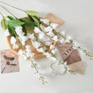 Huaien จำลองลิลลี่แห่งหุบเขาระฆัง<span class=keywords><strong>ยก</strong></span>ขึ้นและสีม่วงสำหรับงานแต่งงานโรงแรมอินเทอร์เน็ตผนังคนดังตกแต่งบ้าน - Product Image 4