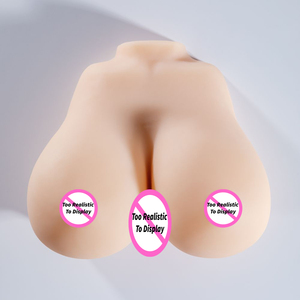 Groothandel 3.4Kg Hete Volwassen Realistische Kunstmatige Pussi Enorme Super Grote Borst Borsten Mannelijke Volwassen Seks Heren Speelgoed Masturbatie Voor Mannen