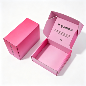 Boîtes d'emballage en carton ondulé personnalisées avec autocollants, autres boîtes cadeaux et en papier pour l'expédition et les cadeaux d'articles faits main - Product Image 2