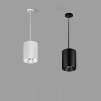 Lampes suspendues modernes à LED COB AC220-240V, 7W 10W, spots de plafond suspendus, dimmables, cylindres, lustres