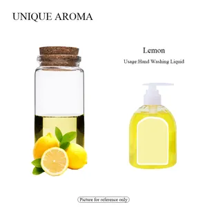 Benzersiz AROMA limon kokusu günlük endüstriyel kokuları sıvı sabun yapımı için