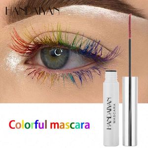 Máscara de Pestañas <span class=keywords><strong>HANDAIYAN</strong></span> al por Mayor, Marca Privada, con Fibra de Pluma, Colorida, 12 Colores, Rizadora, Resistente al Agua, Fijadora de Pestañas - Product Image 4