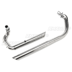 Sistema de Escape Completo con Silenciadores para Motocicleta Yamaha XV535 XV 535 VIRAGO XV400 XV 400 VIRAGO 1988-2004 - Product Image 5