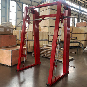 Máquina Smith Profesional con Guía Lineal, Equipo Estable para Levantamiento <span class=keywords><strong>de</strong></span> Pesas, Máquina <span class=keywords><strong>de</strong></span> Entrenamiento <span class=keywords><strong>de</strong></span> Cuerpo Completo para Fisicoculturismo - Product Image 3