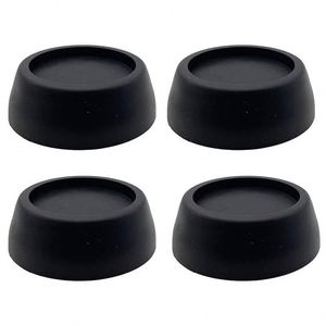Supports anti-vibration pour machine à laver, pieds antidérapants pour les pieds de la machine à laver, 4 pièces, coussin anti-choc blanc - Product Image 3