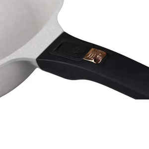 Diseño chino Seguridad ambiental Revestimiento de mármol duradero Restaurante <span class=keywords><strong>Sartén</strong></span> antiadherente con <span class=keywords><strong>mango</strong></span> <span class=keywords><strong>extraíble</strong></span> - Product Image 6