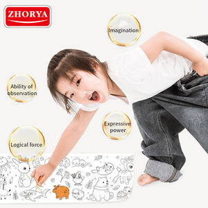 Zhorya Custom 3M Coloring Drawing Painting Graffiti Paper Wall Picture Scroll Draw rotolo <span class=keywords><strong>da</strong></span> <span class=keywords><strong>disegno</strong></span> per bambini per bambini - Product Image 2