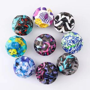 Jincan High-Porosity PU Foam Elastic Stress Relief <b>Ball</b> Large Pinhole 7cm 46g Multi Color Unisex 5 to 7 Years <b>Squeeze</b> Toy - Product Image 4