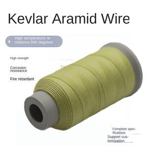 1500D3 aramide haute résistance <span class=keywords><strong>Kevlar</strong></span> ligne de pêche escalade vêtements ignifuge tablier haute température résistance flamme - Product Image 5