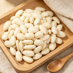 Amandes blanchies d'origine chinoise, 100% naturelles, sans additifs, sucrées, entières, pelées, en vrac, vente en gros, OEM personnalisé - Product Image 3