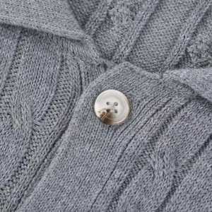 Cardigan da Uomo in Cotone di Design, Maglione Invernale Casual Personalizzato Stile Polo RL per Uomo - Product Image 4