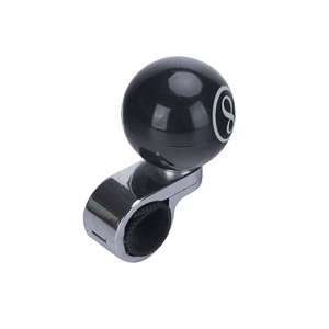 Bouton de commande universel pour <span class=keywords><strong>volant</strong></span> de voiture, design 8-Ball, 360° °   Poignée de rotation ergonomique pour une conduite à une main, boule de direction assistée - Product Image 2