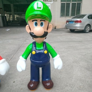 Popular Estatua de Fibra de Vidrio de los Hermanos Mario, Adorno Decorativo para Exteriores, Hogar y Centros Comerciales - Product Image 4