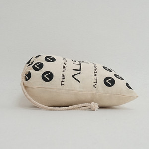 Sac en coton et lin blanc naturel extra large avec cordon de serrage, impression de logo personnalisée, pochette de voyage multi-usages, sac en coton - Product Image 4
