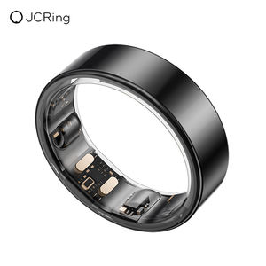JCRing X6B Unieke Zwarte Stappenteller Smart Ring voor Vrouwen en Mannen, Bloedgezondheidsrisico-evaluatie, Smart Ring met App voor Mannen - Product Image 1