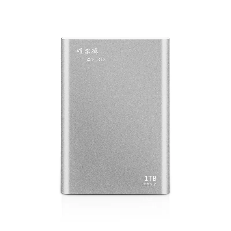 Casing HDD Eksternal 2.5 Inci HDD USB 3.0 Sata USB 3.0 Logam Aluminium Kecepatan Tinggi