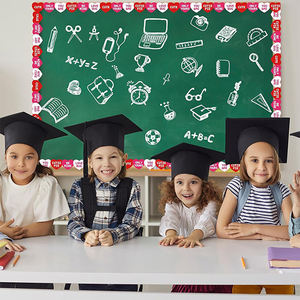 Pegatinas adhesivas para el borde de la pared del Festival del Día de San Valentín, pizarra con estampado en forma de corazón, Rollo colorido, papel impermeable, embalaje UV - Product Image 6