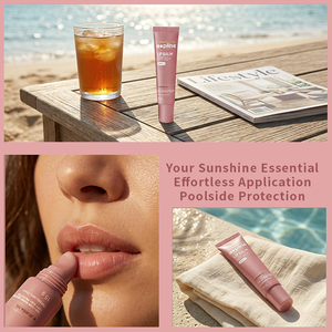 Bálsamo Labial <span class=keywords><strong>de</strong></span> Vainilla <span class=keywords><strong>Natural</strong></span> OEM, SPF 50+, Hidratante, Nutritivo, Voluminizador, Protección UV, Sin Parabenos, 15g - Product Image 4