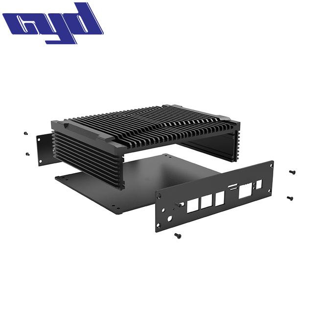 Industrial Equipment PCB Board Housing Controller Aluminum Extrude Enclosure Custom Design Services Sheet Metal Power Server Box