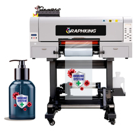 Graphking A3 imprimante Dtf UV transfert de tasse machine d'impression avec plastifieuse imprimante DTF UV 2 en 1 pour décalcomanies