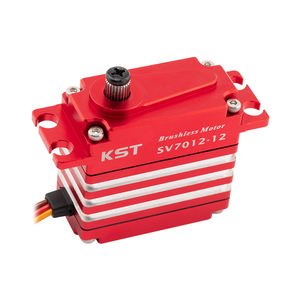 สินค้าขายดี KST SV7012-12 SHV 75.0Kgf.cm 0.10วินาที/60 มอเตอร์ไร้แปรงถ่านดิจิตอล 4 โพล อลูมิเนียมอัลลอยด์ DC12V สำหรับโดรนอุตสาหกรรมขนาดใหญ่ - Product Image 5