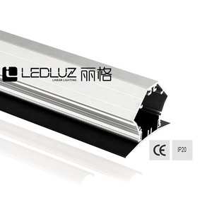 Perfil de aluminio LED para techo y pared, canal de <span class=keywords><strong>luz</strong></span> lineal para tira COB, doble salida, iluminación <span class=keywords><strong>indirecta</strong></span> - Product Image 2