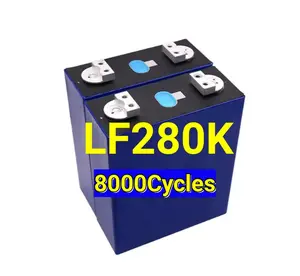 Doppelloch-LF280K V3 3,2 V 280 Ah Lifepo4 Zellenbatterie in Klasse A Lifepo4 Batterie Lithium-Ionen-Zelle für Zuhause Energiespeichersystem