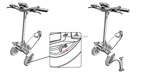 Triciclo Plegable Portátil con Tracción Trasera para Adultos, para Desplazamientos Diarios - Product Image 5