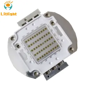 China Fabriek Infrarood 730nm 780 Nm 810nm 830 850nm 889 940nm 970nm 1050nm 1100nm 50 W Hoog Vermogen Cob 50 Watt Chip 980nm Ir Led