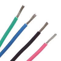 UL1028 10AWG 12AWG 14AWG 16AWG 18AWG 20AWG 22AWG PVC kawat Harga kabel tembaga terjalin untuk pencahayaan dalam ruangan