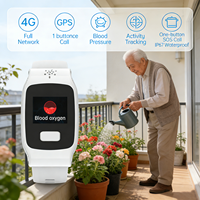 Reloj Inteligente Guardian con Llamadas Bidireccionales, Ubicación GPS y Seguimiento de Sueño/Actividad