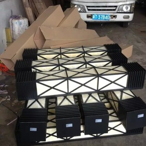 Lampe murale LED carrée d'extérieur 110-240V étanche pour l'éclairage d'entrée d'hôtel ou de villa - Product Image 2