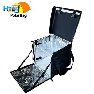 กล่องพิซซ่าพับได้แบบพกพาสำหรับการขนส่ง - Product Image 4
