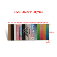 50 tubes de gloss à lèvres carrés dégradés roses de 3 ml avec logo personnalisé en stock, style coréen, avec chaîne suspendue et boîte en papier personnalisée