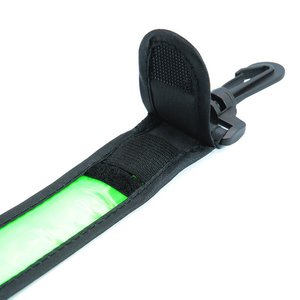 LED colorato incandescente riflettente di sicurezza da polso da bicicletta con fascia da braccio per luce da appendere per luce notturna - Product Image 6