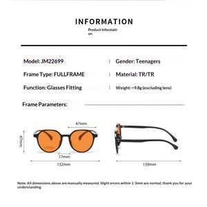 OEM Bril Blauwlichtfilter Bril Oranje Anti-blauwlichtfilter Bril Blauwlichtblokkerende Bril Rode Lens Leesbril - Product Image 4