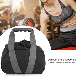 Bolsa de Arena Ajustable para Entrenamiento con Peso, Bolsa de Potencia Resistente con Asas para Cross Training, Entrenamiento de Fuerza, Fitness, Ejercicio en Casa y Gimnasio - Product Image 2