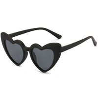 Fabricant de lunettes de soleil à verres polarisés unisexes en forme de cœur Lunettes de soleil anti-UV de créateur pour enfants et bébés filles