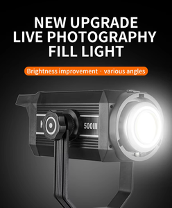 300W LED lampe d'<span class=keywords><strong>éclairage</strong></span> à coque métallique <span class=keywords><strong>continue</strong></span> <span class=keywords><strong>Studio</strong></span> vidéo prise de vue <span class=keywords><strong>photo</strong></span> 3200-5500K photographie COB <span class=keywords><strong>lumière</strong></span> <span class=keywords><strong>éclairage</strong></span> photographique - Product Image 3