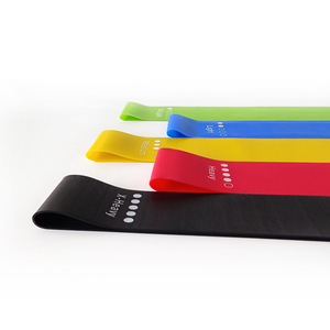 Dây tập Yoga TPE năm màu, logo tùy chỉnh, cung cấp trực tiếp, vòng kháng lực thể dục, dây tập đàn hồi cao - Product Image 4