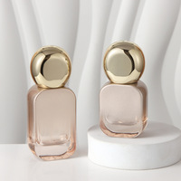 Nouveau Coffret de Luxe pour Soins de la Peau : Flacon en Verre Dégradé Orange avec Pompe, Essence Liquide Crème-en-Eau et Bouteille Distributrice